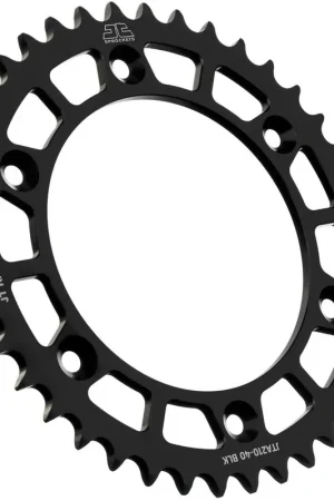 JT Sprockets - REAR RACELITE ALU 40T BLACK, 520 - Sprockets - Aluminium Limited Edition